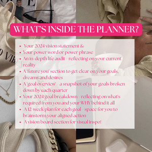 The 12-week plan | Notion planner template ✍🏼✨