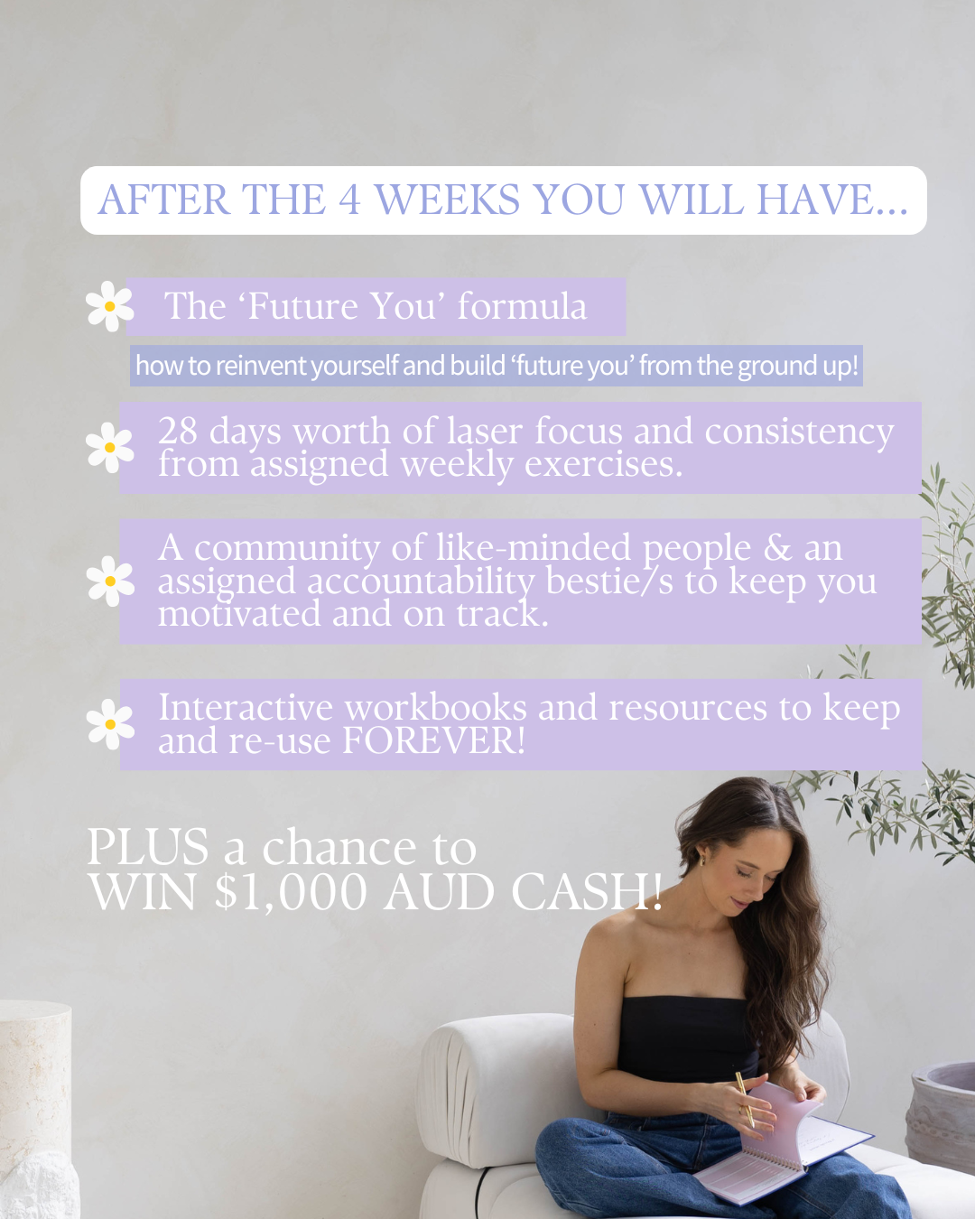 ROUND 2: Future You Challenge + $2,000 CASH PRIZE 🏆🦋🌱